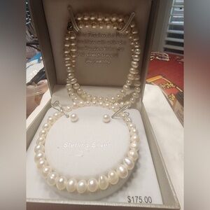 Freshwater pearl set